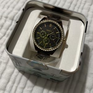 Fossil Tortoise Shell Watch